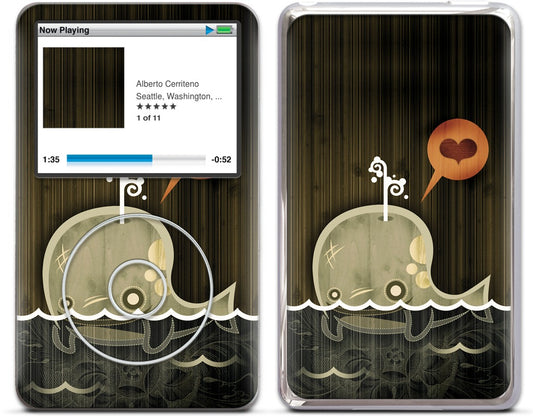 The Enamored Whale iPod Skin