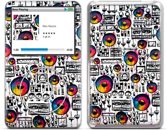 Speaker Wall iPod Skin