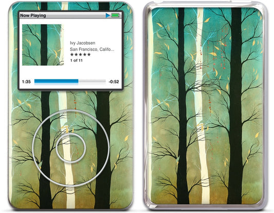 Black and White  iPod Skin