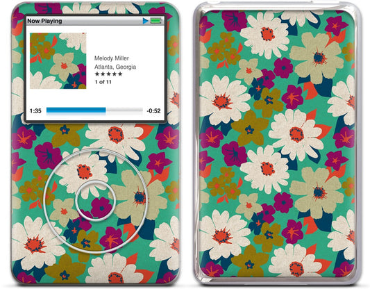 Vintage Flowers iPod Skin