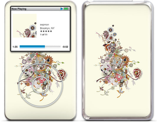 Chaos Bloom Spring Irritation iPod Skin