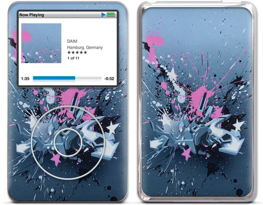 Fancy Explosion iPod Skin