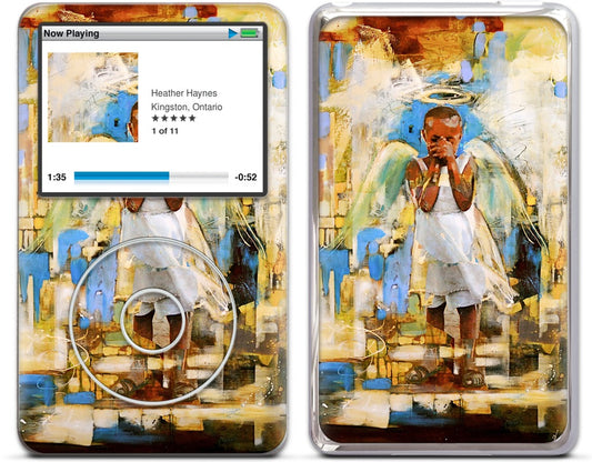 Shy Angel iPod Skin