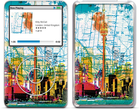 Toronto Skyline iPod Skin