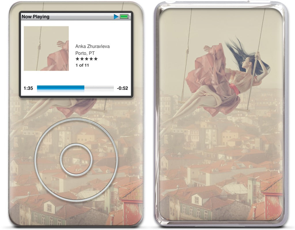 Swinging Over Oporto iPod Skin