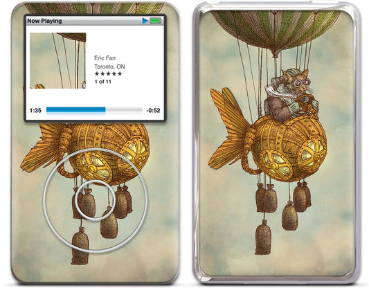 Around The World In A GoldfishFlyer iPod Skin