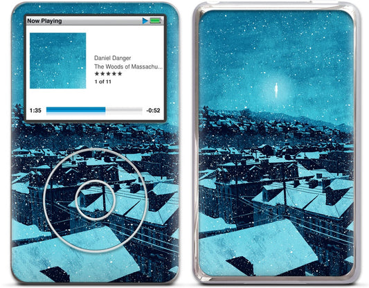 "we wait out the storm, and i am floored" iPod Skin