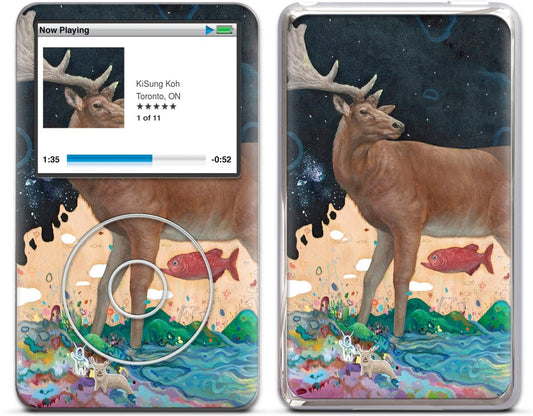 A Relieved Deer iPod Skin