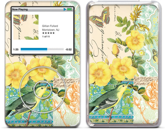 Yellow Bird iPod Skin