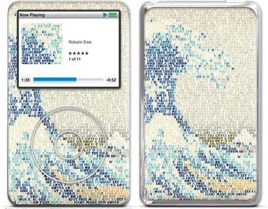Riders On The Great Wave iPod Skin