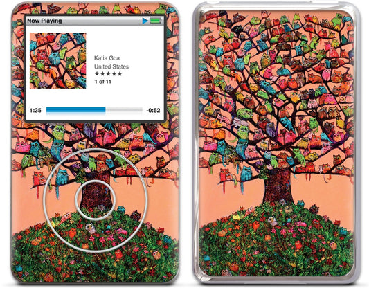 "Meau Tree" iPod Skin
