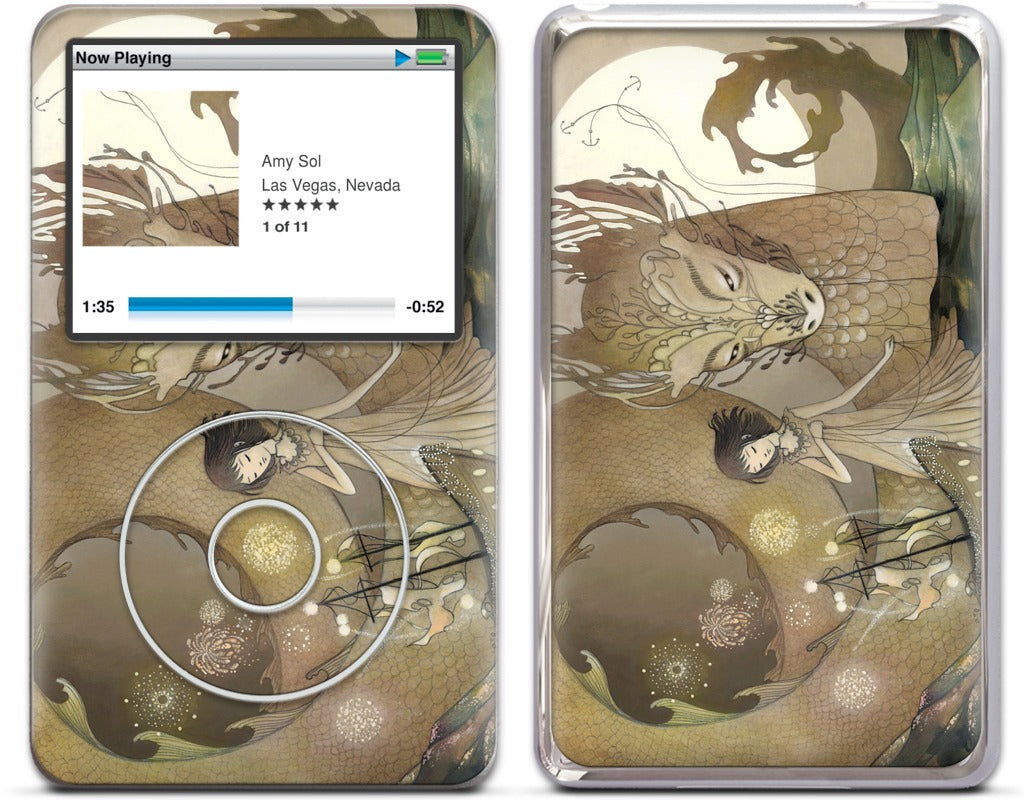 Water Dragon iPod Skin