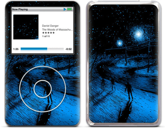 "i am a rabbit out of room" iPod Skin