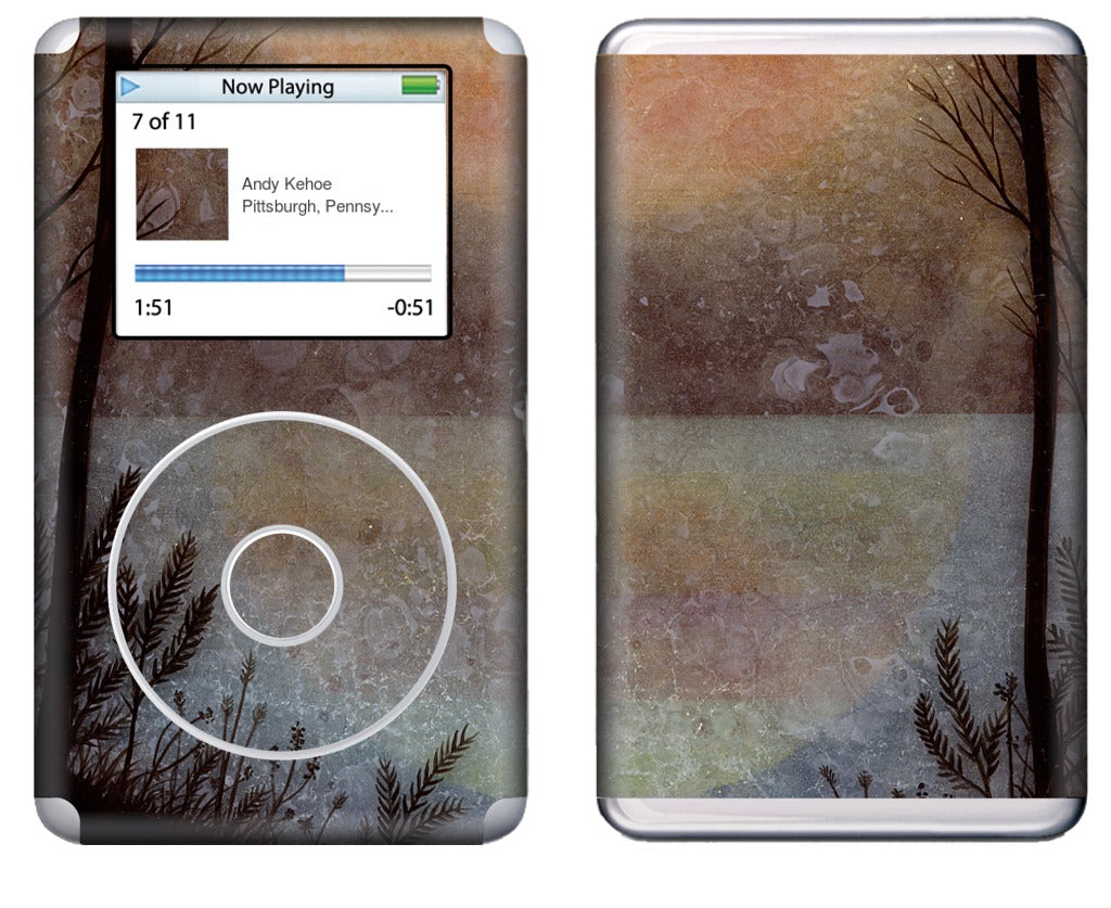 A Placid Pause iPod Skin