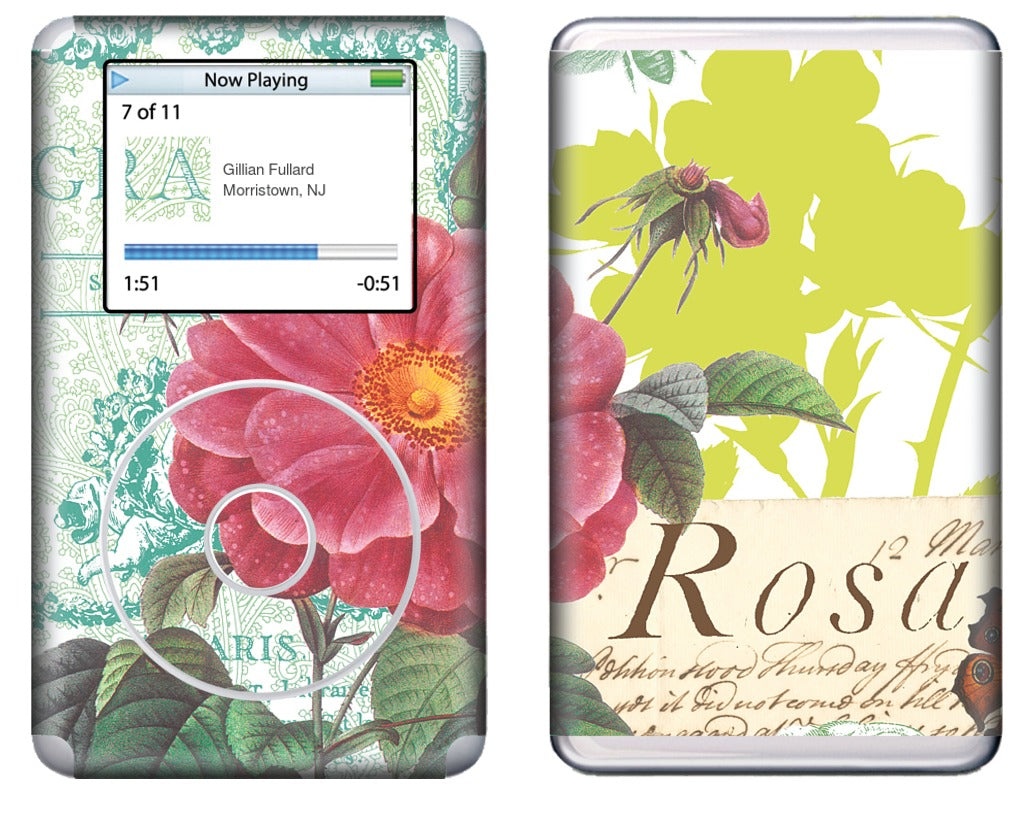 Flora and Fauna iPod Skin