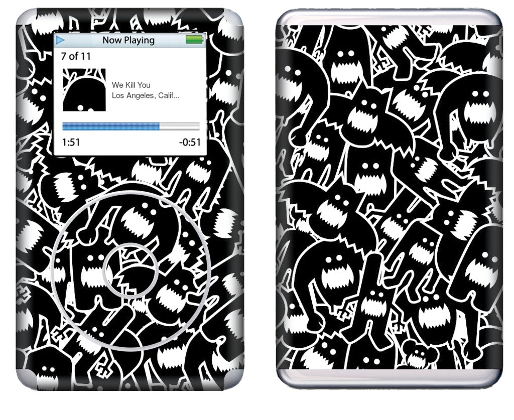 Monster Collage 2 iPod Skin