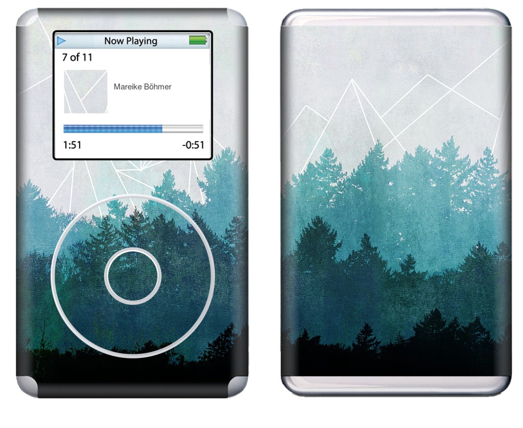 Woods Abstract iPod Skin