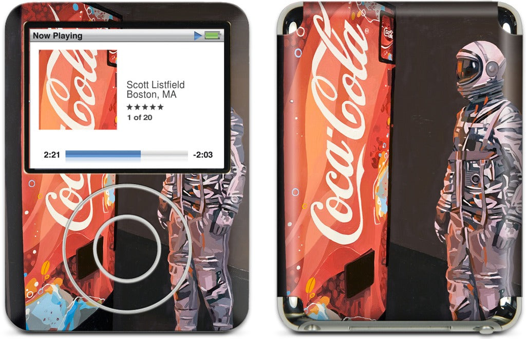 The Coke Machine iPod Skin