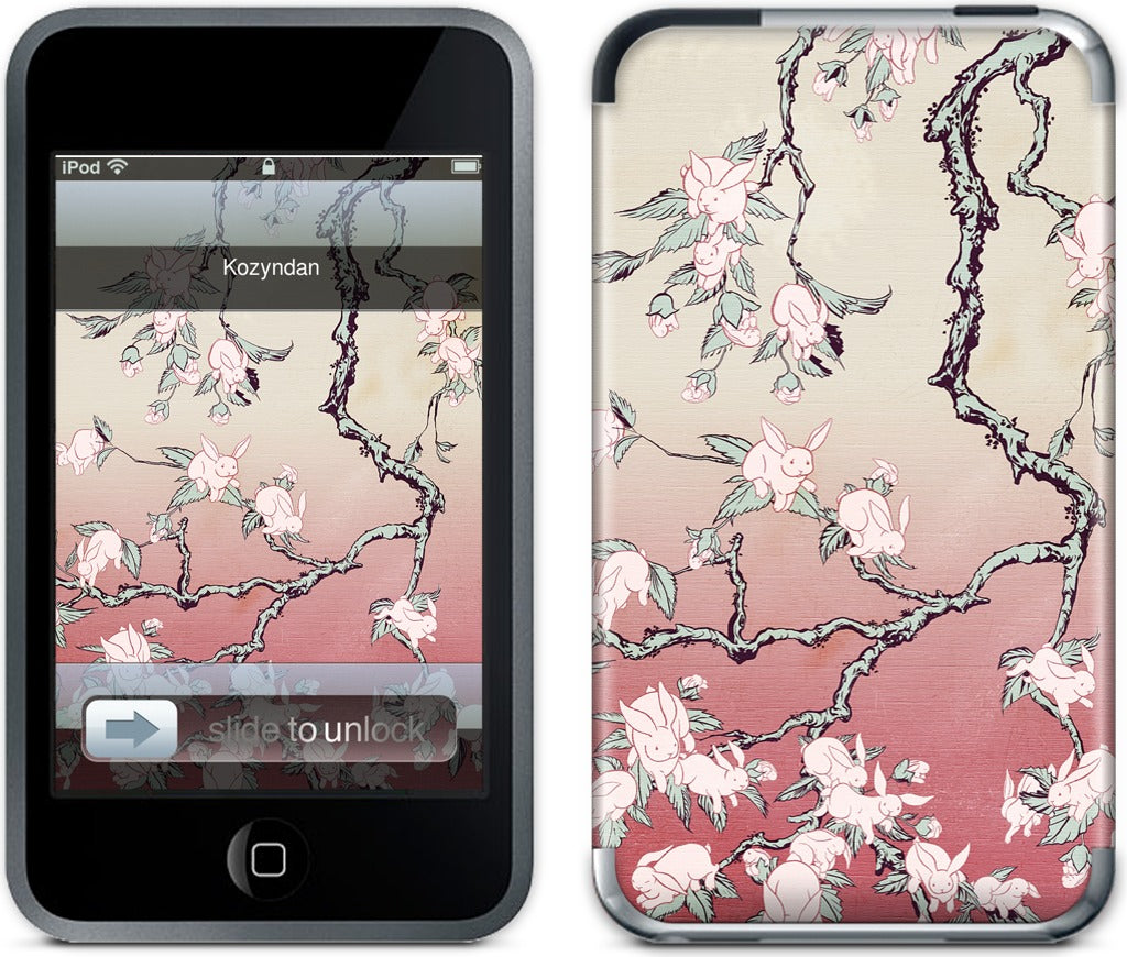 Bunny Blossom iPod Skin