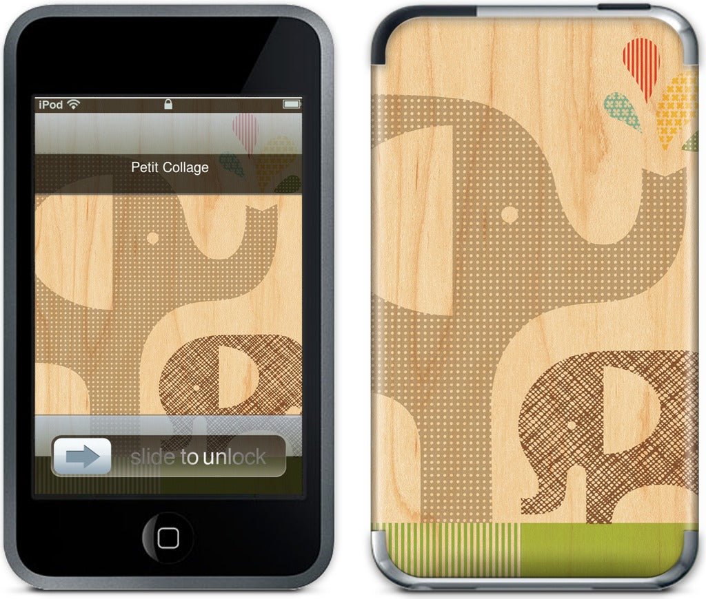 Elephant with Calf iPod Skin