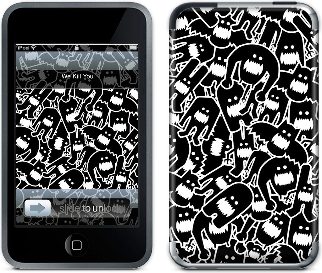 Monster Collage 2 iPod Skin