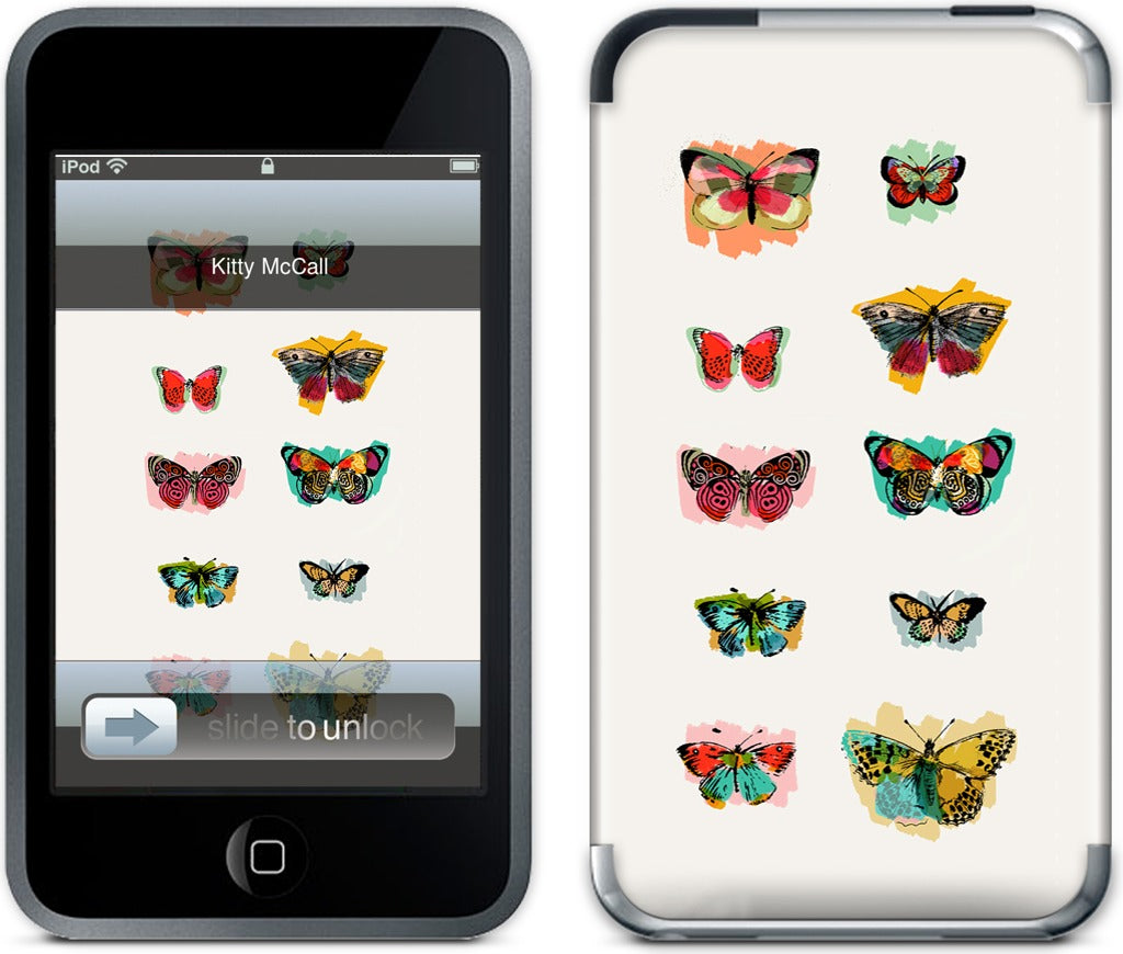 Papillons iPod Skin