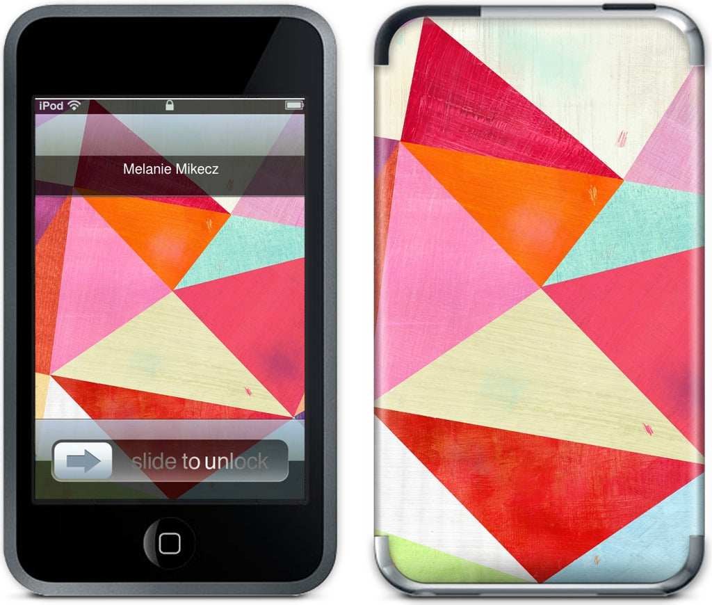 Pink Triangle iPod Skin