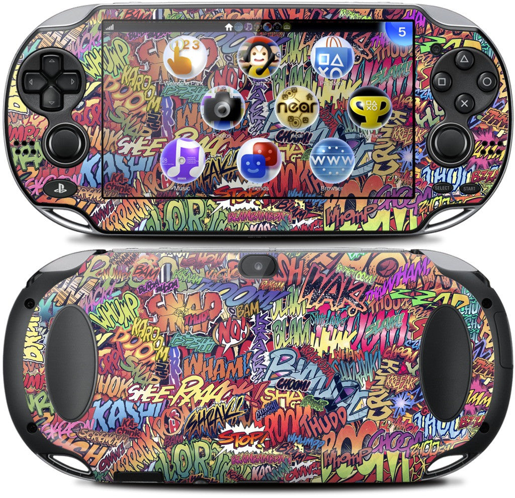 Action Packed PlayStation Skin by Derek Prospero | GelaSkins