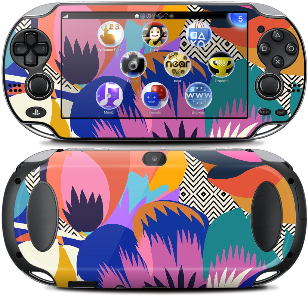 Among the Spring Flowers PlayStation Skin