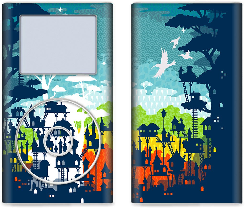 Rainforest City iPod Skin