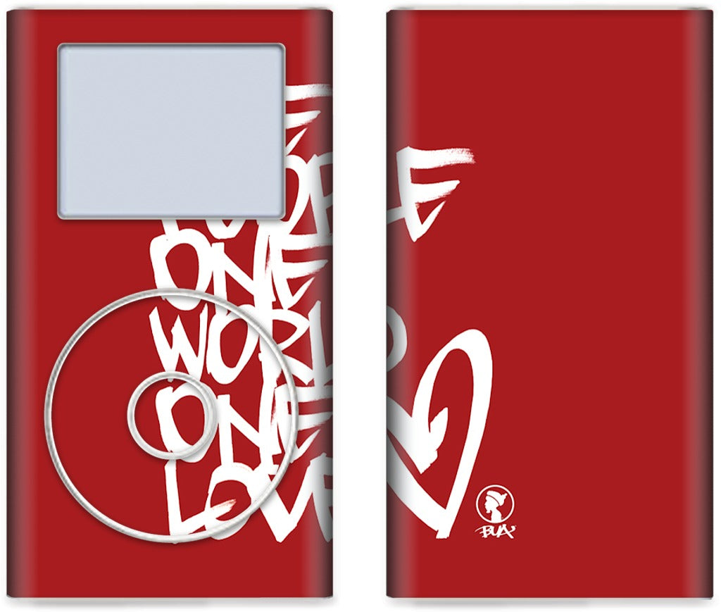 One People, One World, One Love iPod Skin