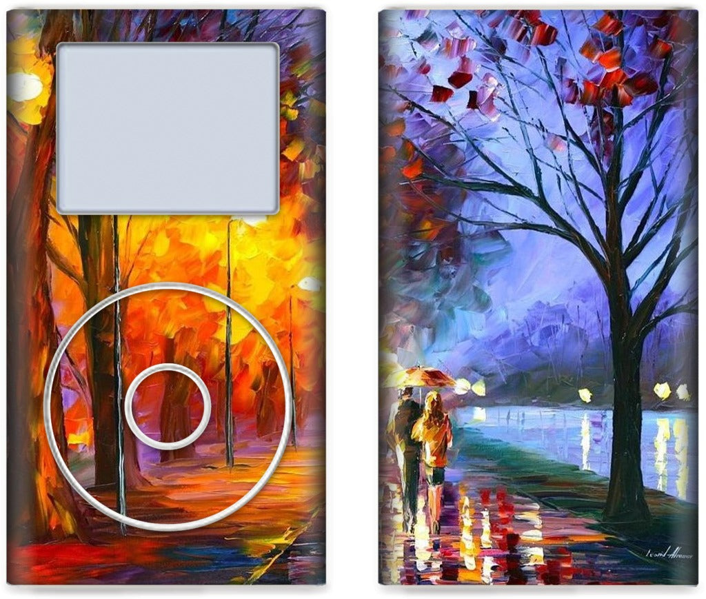 ALLEY BY THE LAKE by Leonid Afremov iPod Skin