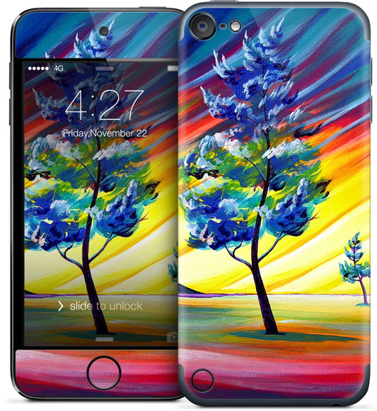 Thick Frost Sunset Glow iPod Skin