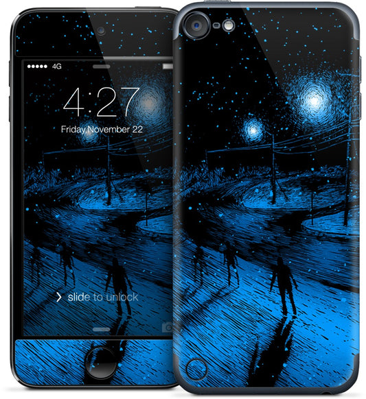 i am a rabbit out of room iPod Skin