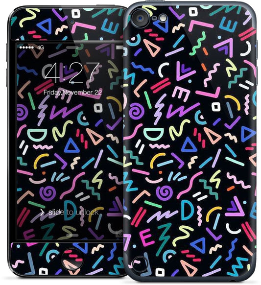 Neon iPod Skin