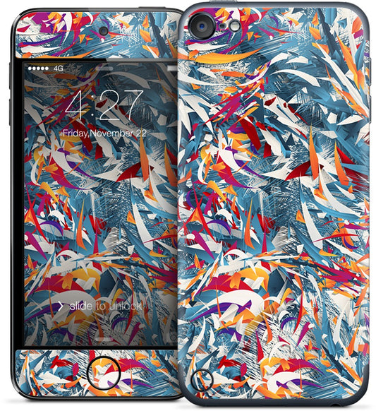 Excited Colours iPod Skin