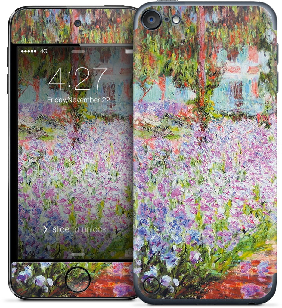 Artist's Garden at Giverny iPod Skin