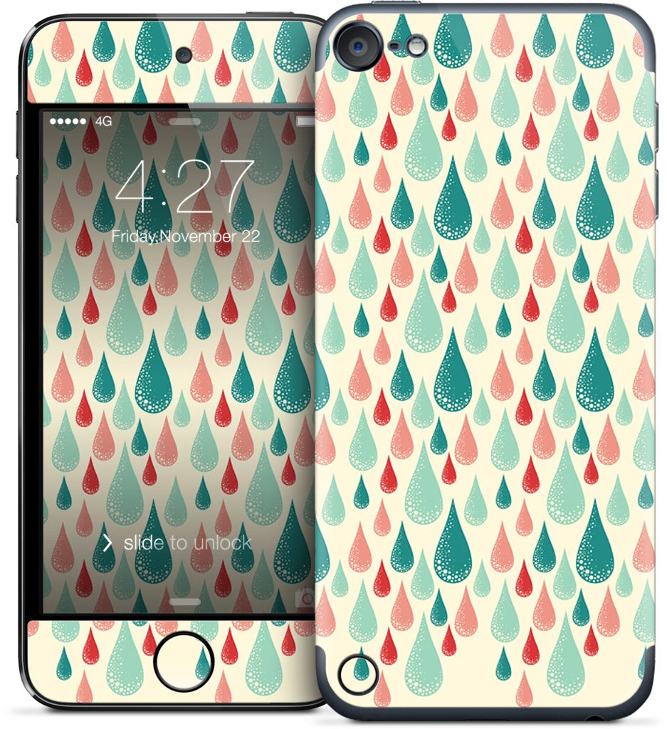 Rain Drops iPod Skin