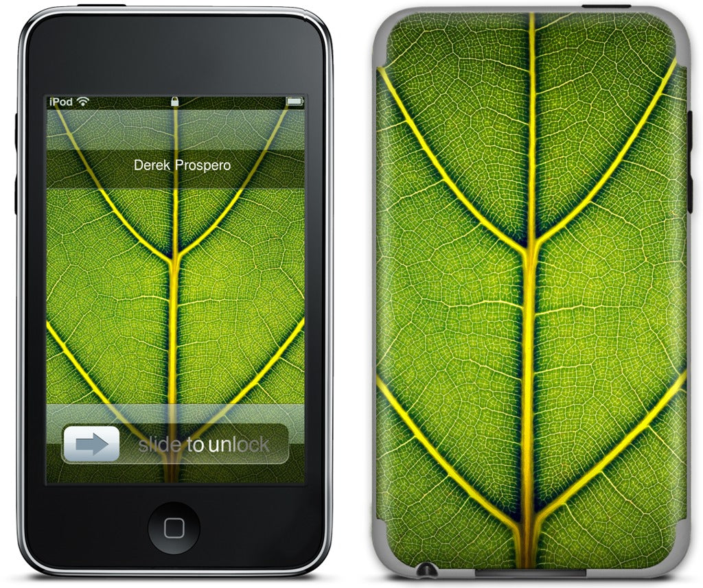Loose Leaf iPod Skin