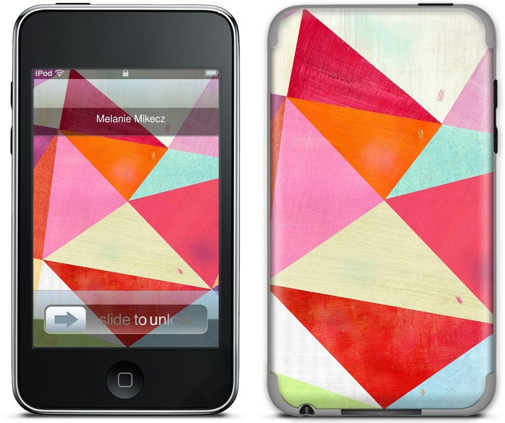 Pink Triangle iPod Skin