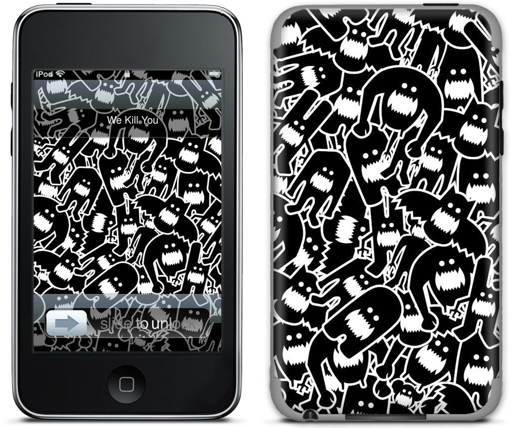Monster Collage 2 iPod Skin