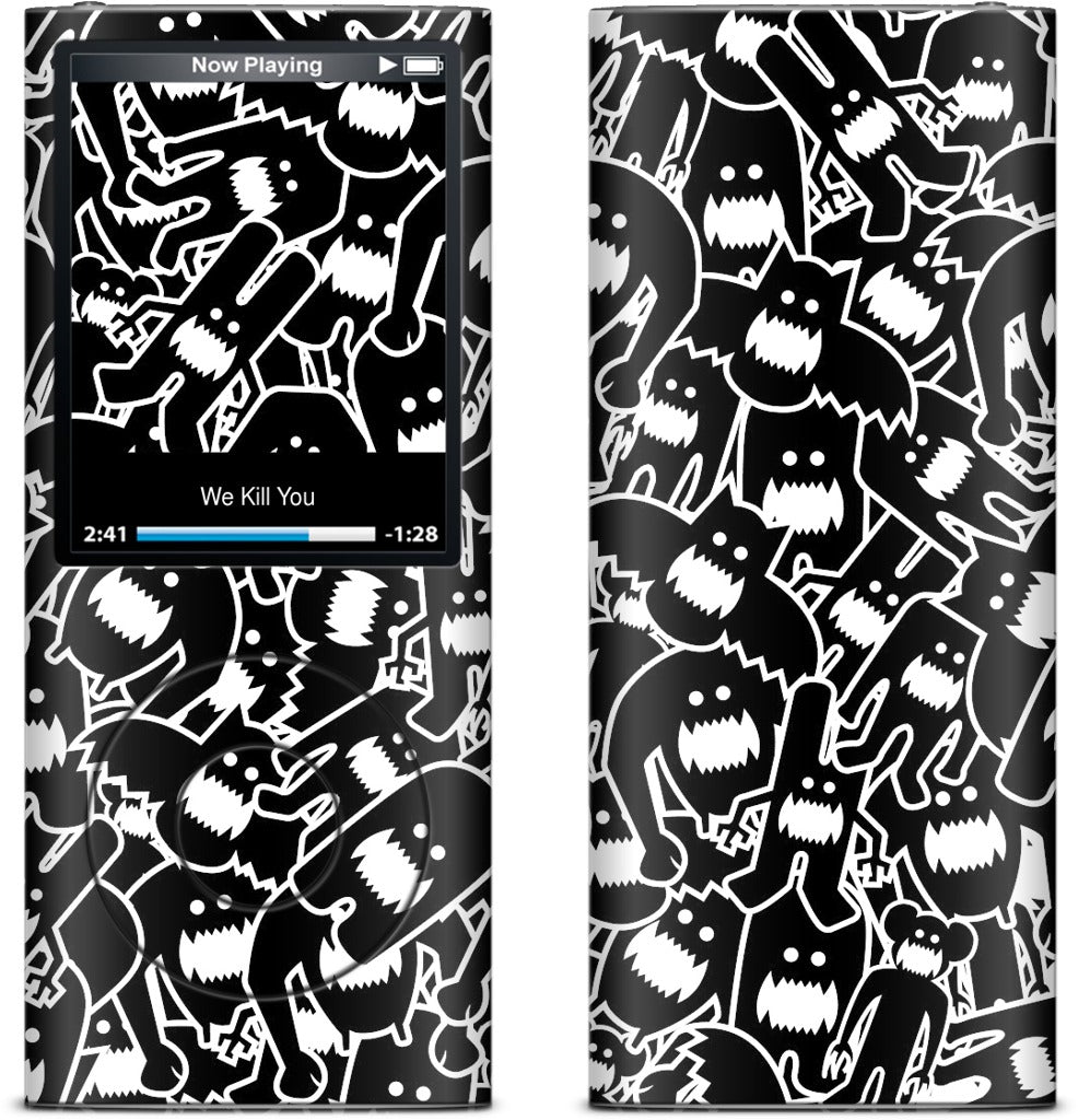 Monster Collage 2 iPod Skin