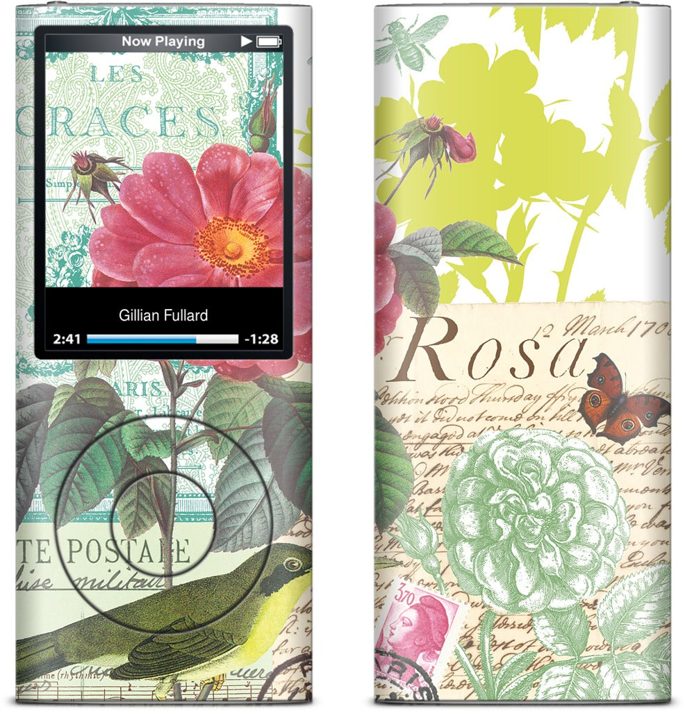 Flora and Fauna iPod Skin