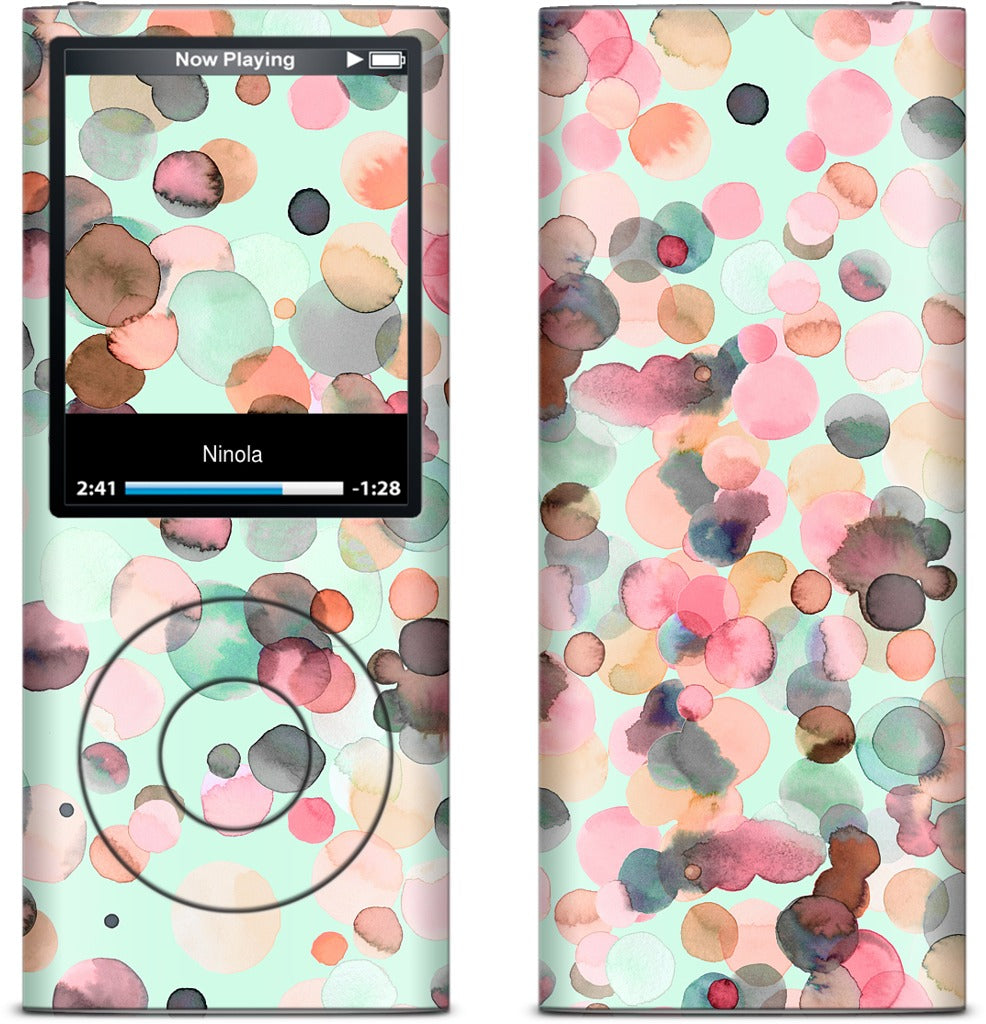 Color drops iPod Skin