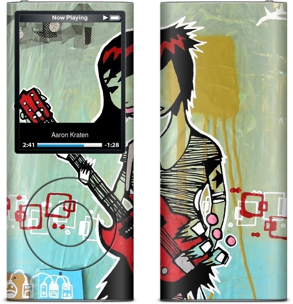 Guitar Hero iPod Skin