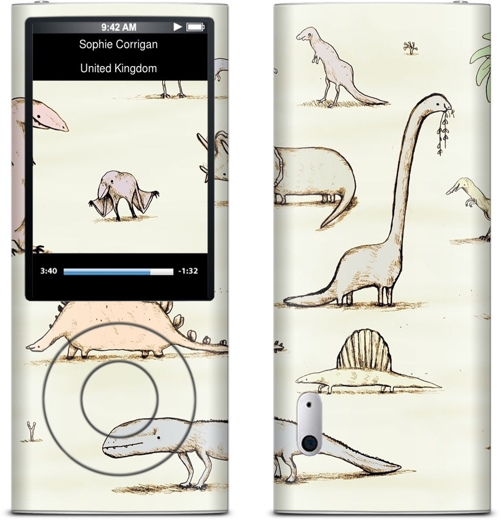 Dinosaurs iPod Skin