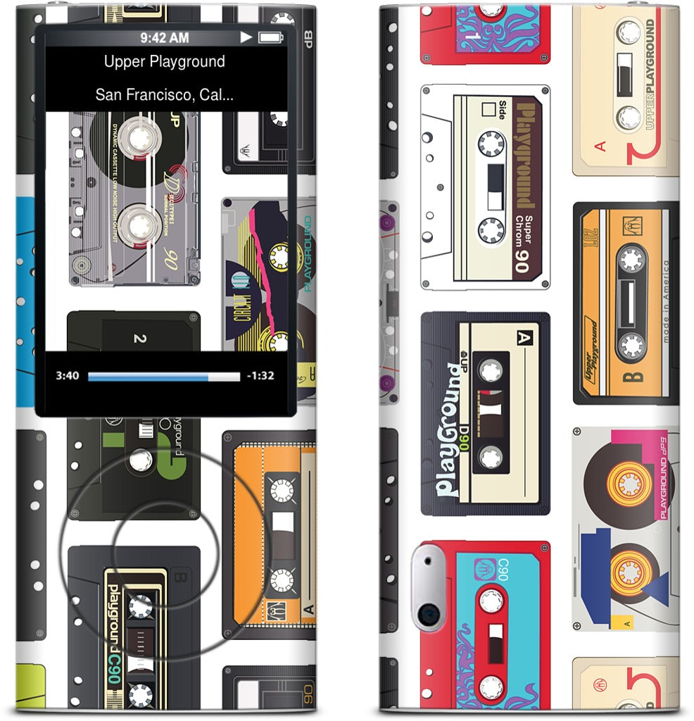 Cassettes iPod Skin
