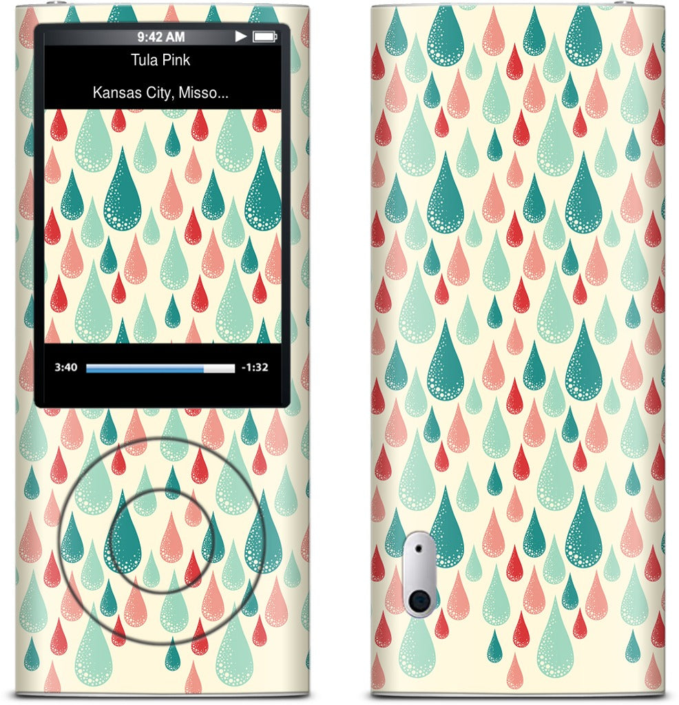 Rain Drops iPod Skin