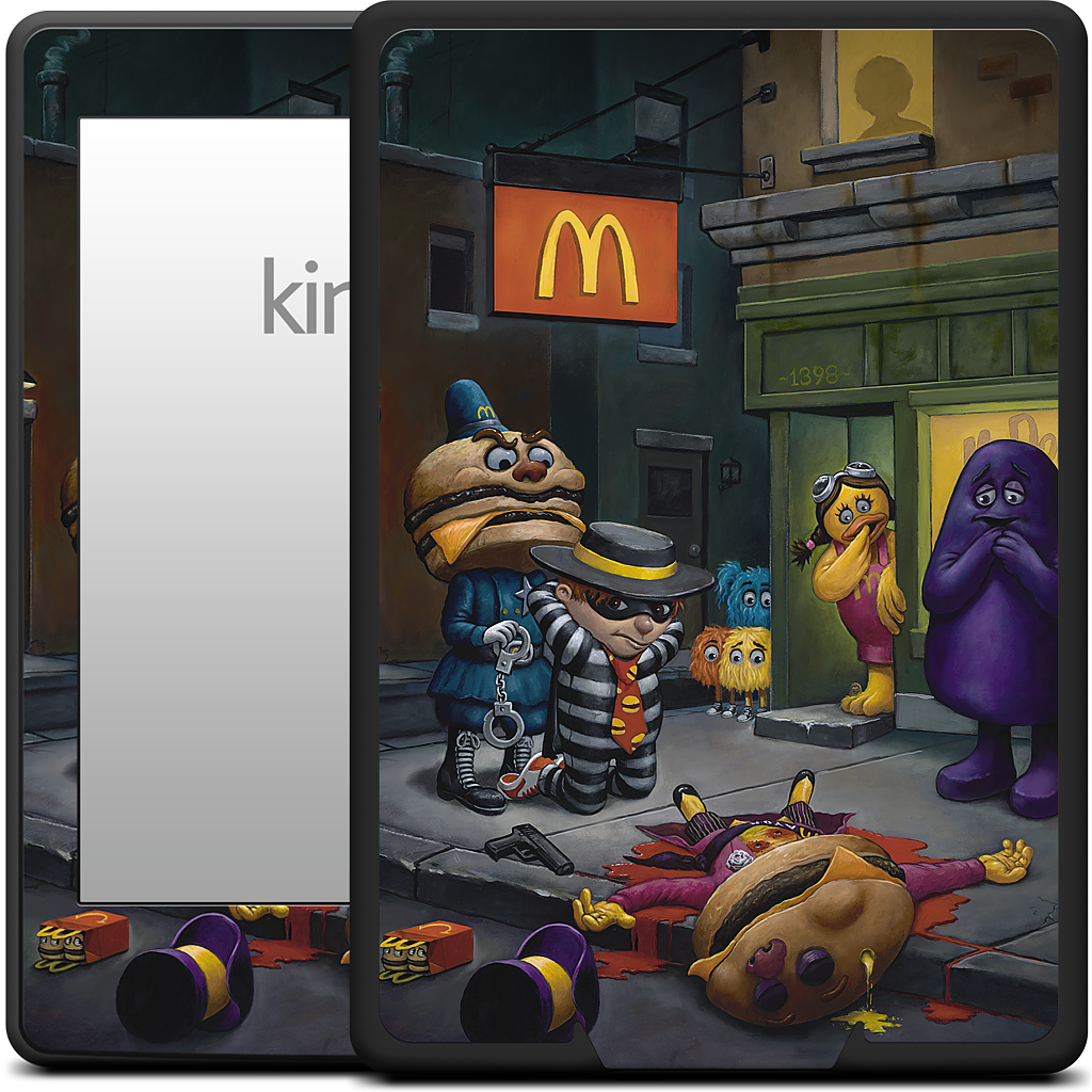 McCheese Gets Greased Kindle Skin