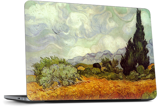 A Wheatfield with Cypresses Microsoft Skin